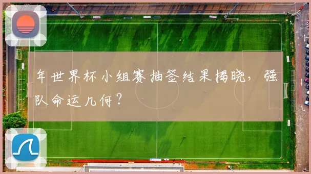 年世界杯小组赛抽签结果揭晓,强队命运几何?