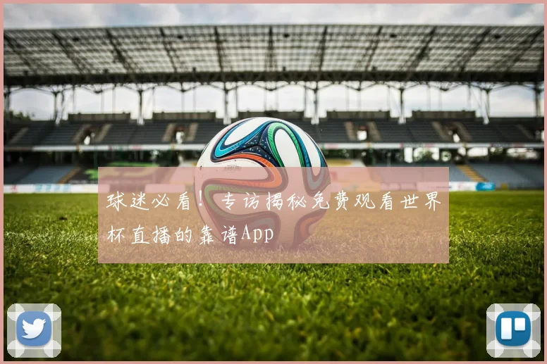 球迷必看！专访揭秘免费观看世界杯直播的靠谱App