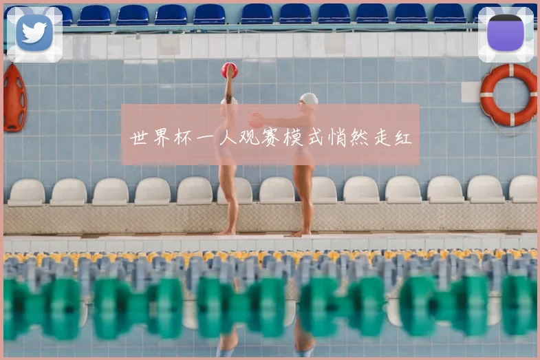 世界杯一人观赛模式悄然走红